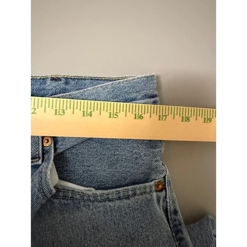 Levis 517 Bootcut Jeans Mens 34x29 Light Wash Denim WaterLess 517-0216 Blue